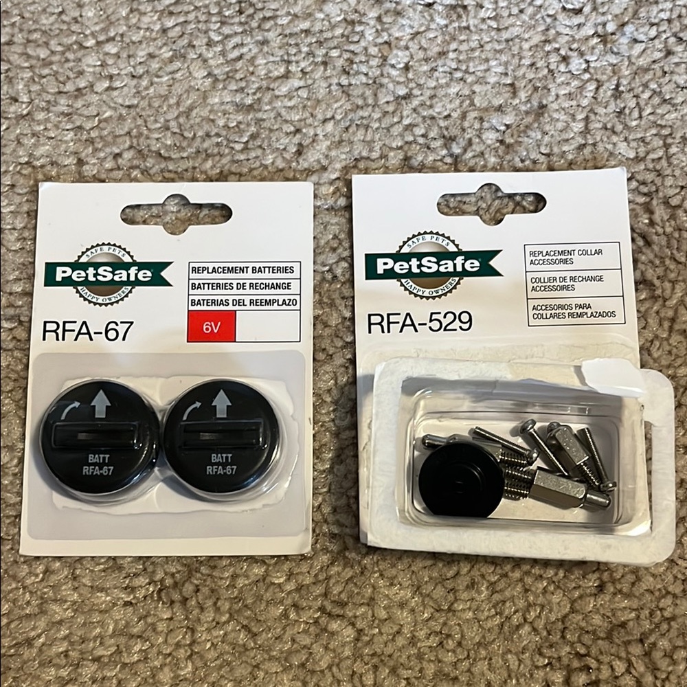 PetSafe RFA-67 and RFA-529 Battery and Collar Set